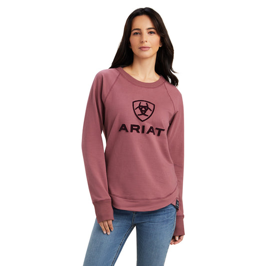 Ariat Women's Benicia Sweatshirt - Wild Ginger