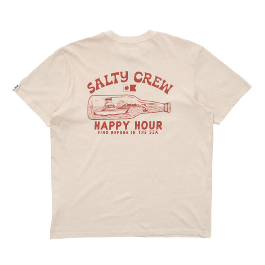 Salty Crew Bottle Rocket Permium S/S Tee - Pigment Sand
