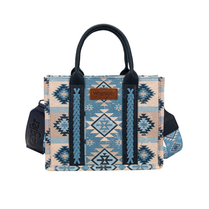 Wrangler Macy Aztec Crossbody Bag - Blue