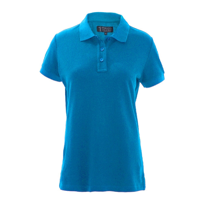 Pilbara Ladies Classic Polo - Azure