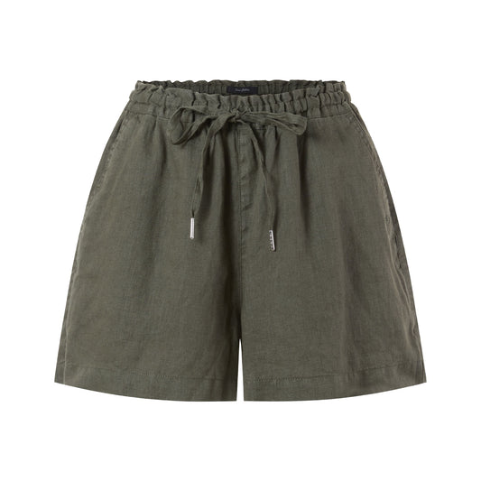 Pilbara Ladies Olivia Linen Shorts - Olive