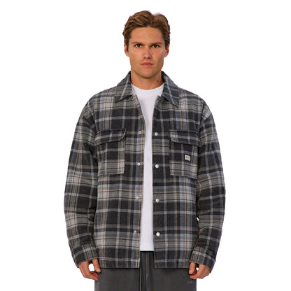 Industrie The Phoenix Jacket - Charcoal/Blue Combo