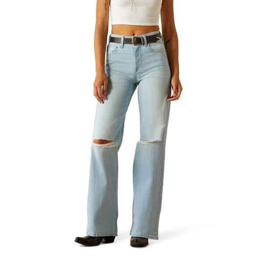 Ariat Women's Ultra High Rise Tomboy Wide Leg Jeans - Zuma