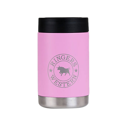 Ringers Western Escape Can Cooler - Pastel Pink