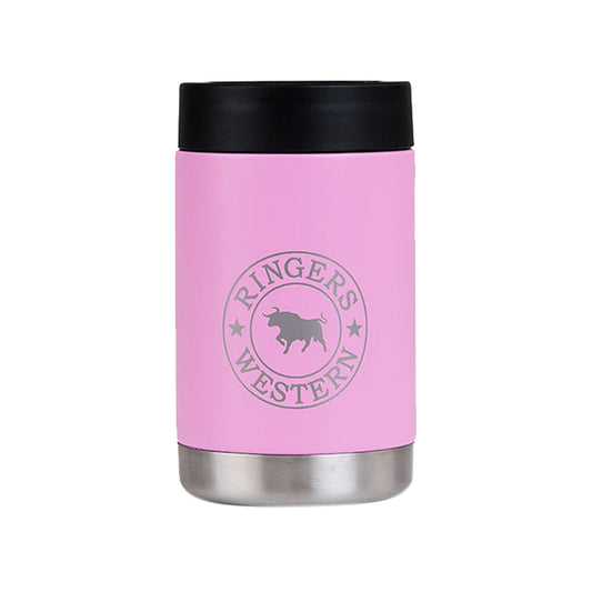 Ringers Western Escape Can Cooler - Pastel Pink