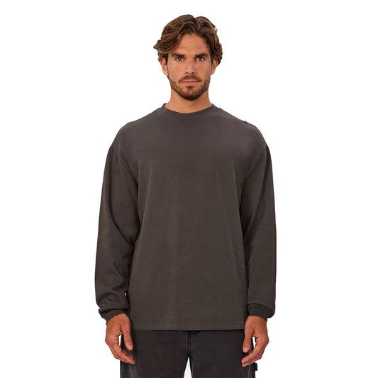 Industrie The Marlon L/S Tee - Onyx