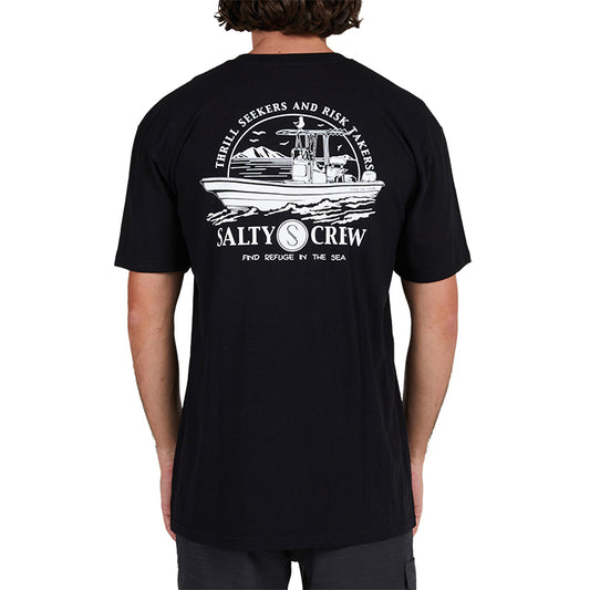 Salty Crew Super Panga Standard S/S Tee - Black