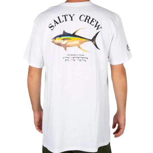 Salty Crew Ahi Mount Standard S/S Tee - White