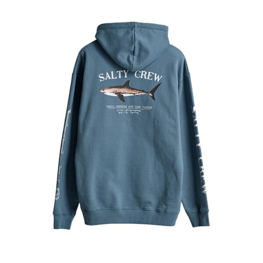 Salty Crew Bruce Hood Fleece - Dark Slate