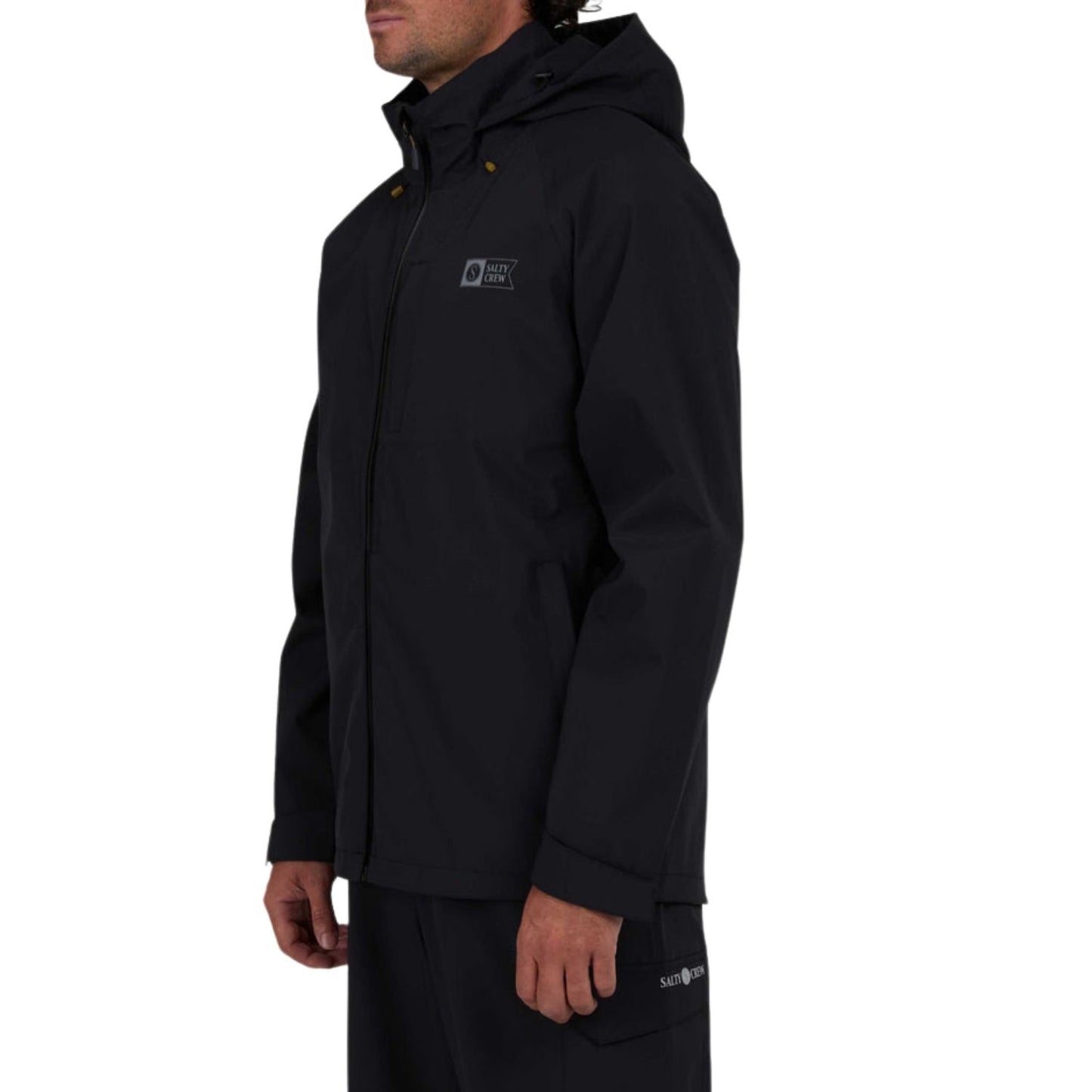 Salty Crew Long Range Jacket - Black