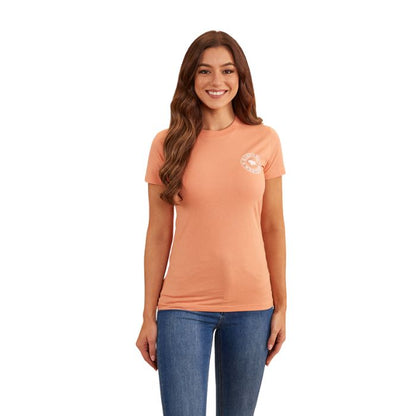 Ringers Western Signature Bull Women's Classic Fit T-Shirt - Sunset