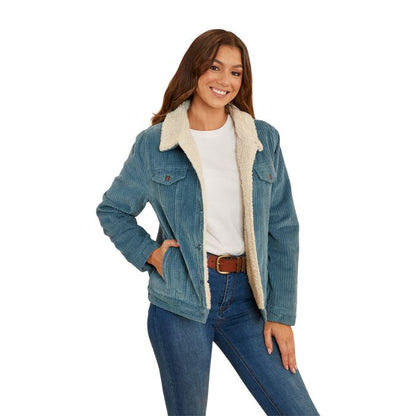 Ringers Western Killawarra  Womens Corduroy Jacket  - Dusk