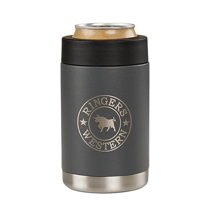Ringers Western Escape Can Cooler - Charcoal