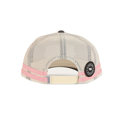 Ringers Western Hometown Trucker Cap - Charcoal / Rosey