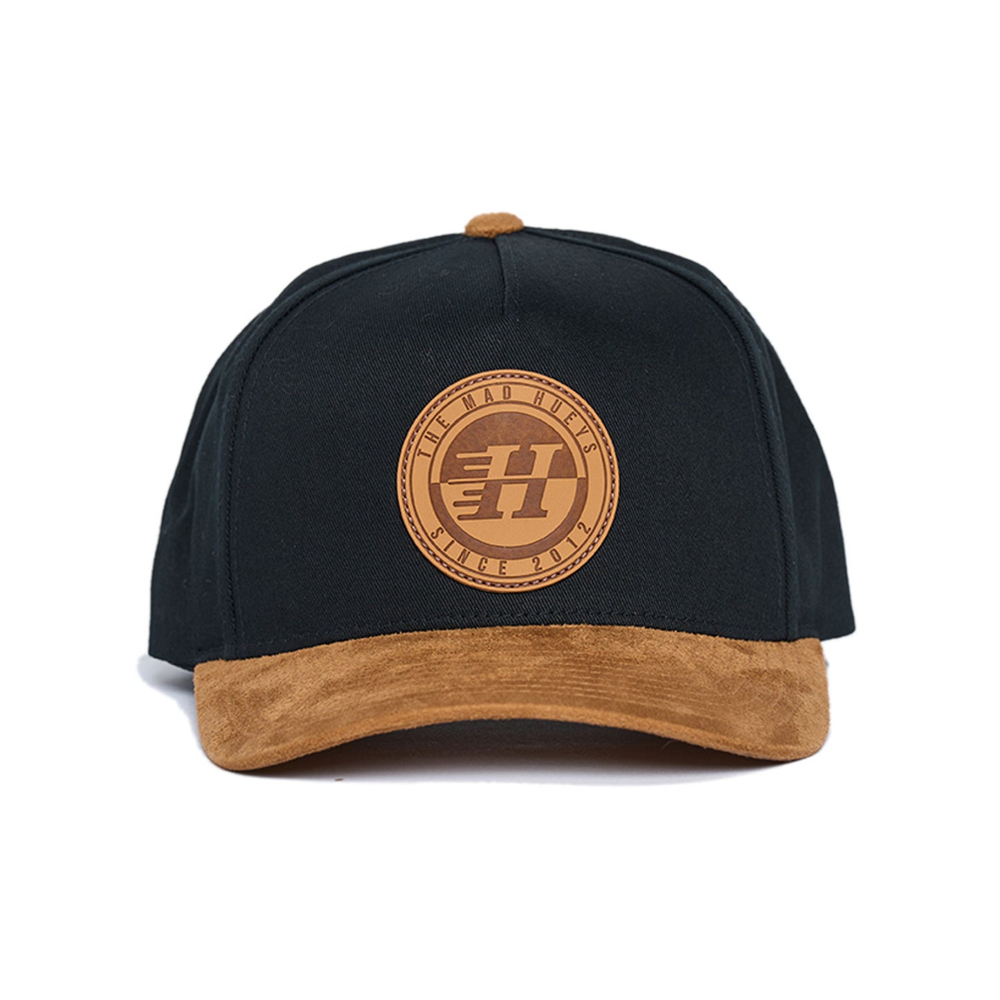 The Mad Hueys Suede Hueys Twill Snapback - Black