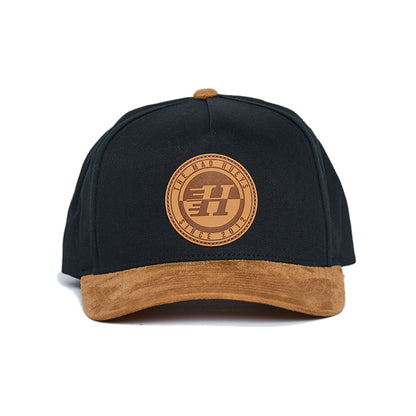 The Mad Hueys Suede Hueys Twill Snapback - Black