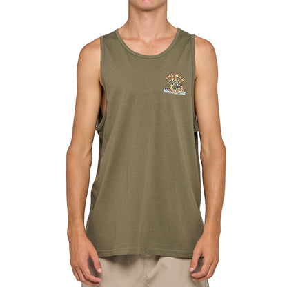 The Mad Hueys Loving Mangroves Tank - Olive