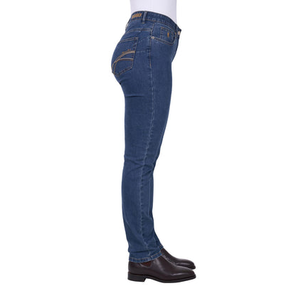 Thomas Cook Women’s Lucy Slim Leg Jean 32L - Mid Wash