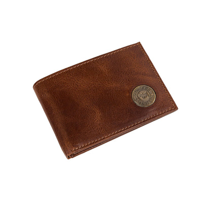 Ringers Western Toro Slim Wallet - Cognac