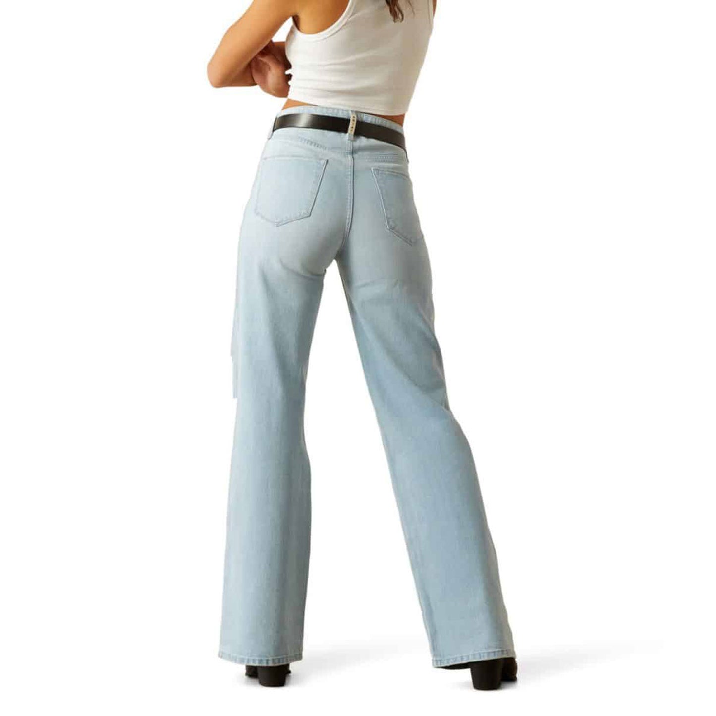 Ariat Women's Ultra High Rise Tomboy Wide Leg Jeans - Zuma