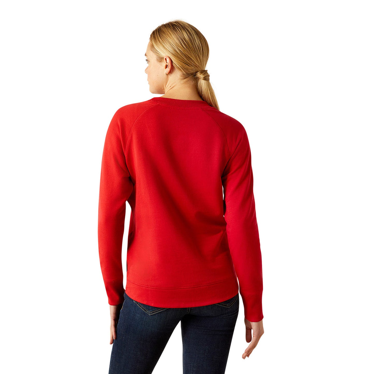 Ariat Women's Benicia Team Sweatshirt - Weg Red Team