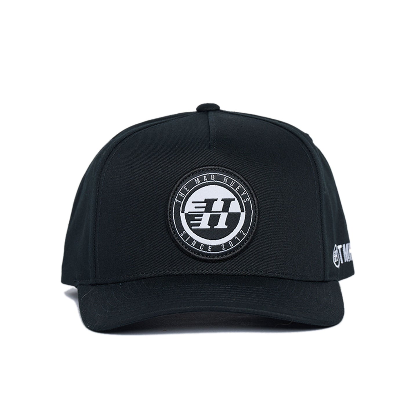 The Mad Hueys H Series Twill Snapback - Black