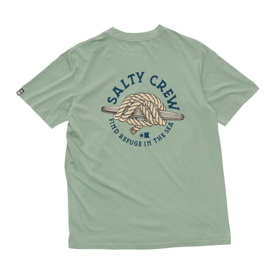 Salty Crew Cleat Knot Premium S/S Tee - Mackerel