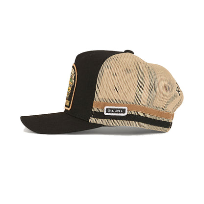 Ringers Western Workhorse Deep Fit Trucker Cap - Black