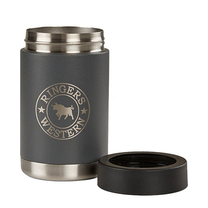 Ringers Western Escape Can Cooler - Charcoal