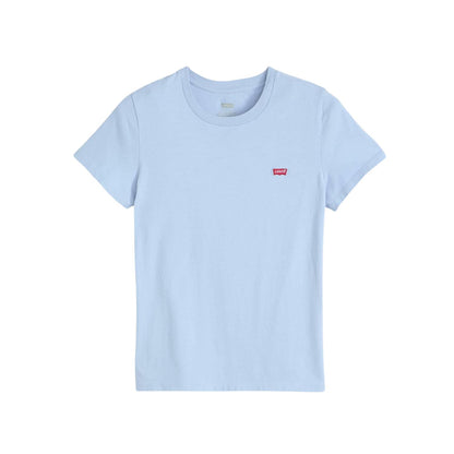 Levi's Women's The Perfect Tee - Chambray Blue Cotton