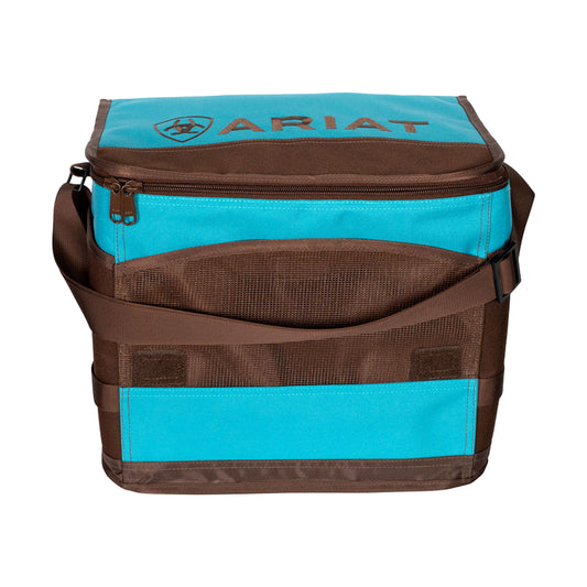 Ariat Cooler Bag - Turquoise/Brown