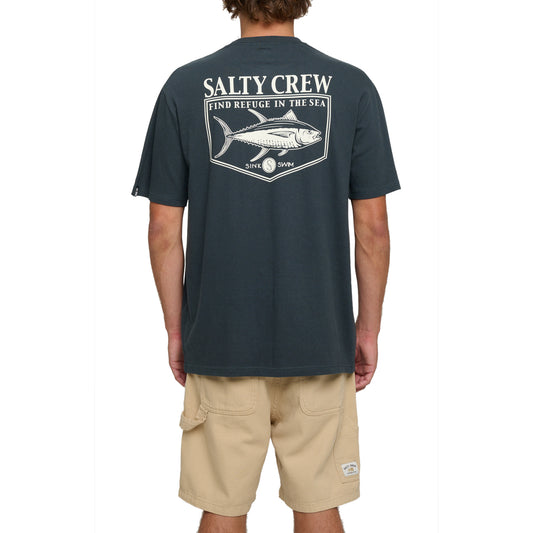 Salty Crew Angler Standard S/S Tee - Coal