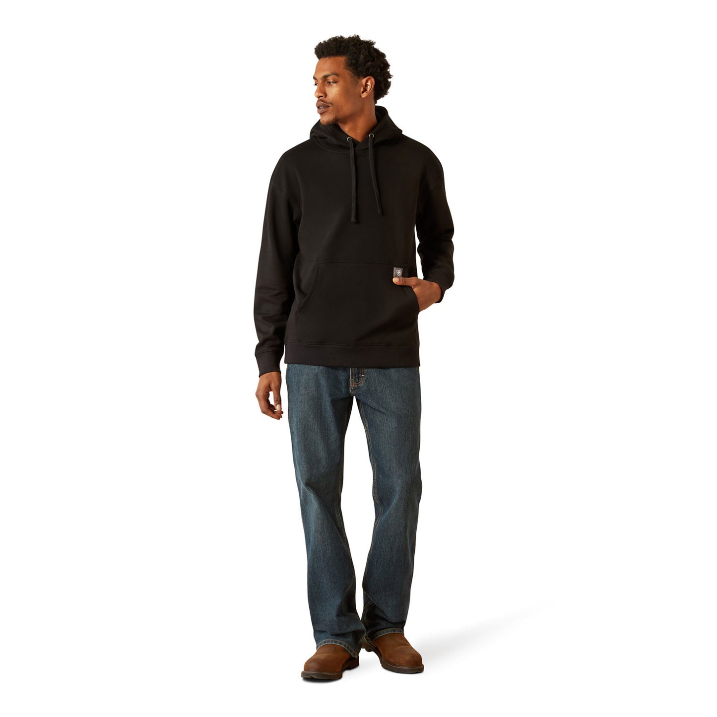 Ariat Men's Rebar Workman Hardhead Hoodie - Black