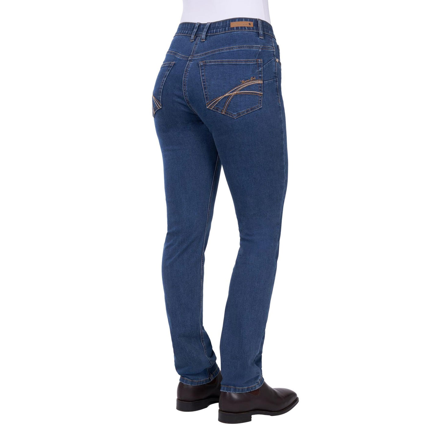 Thomas Cook Women’s Lucy Slim Leg Jean 32L - Mid Wash