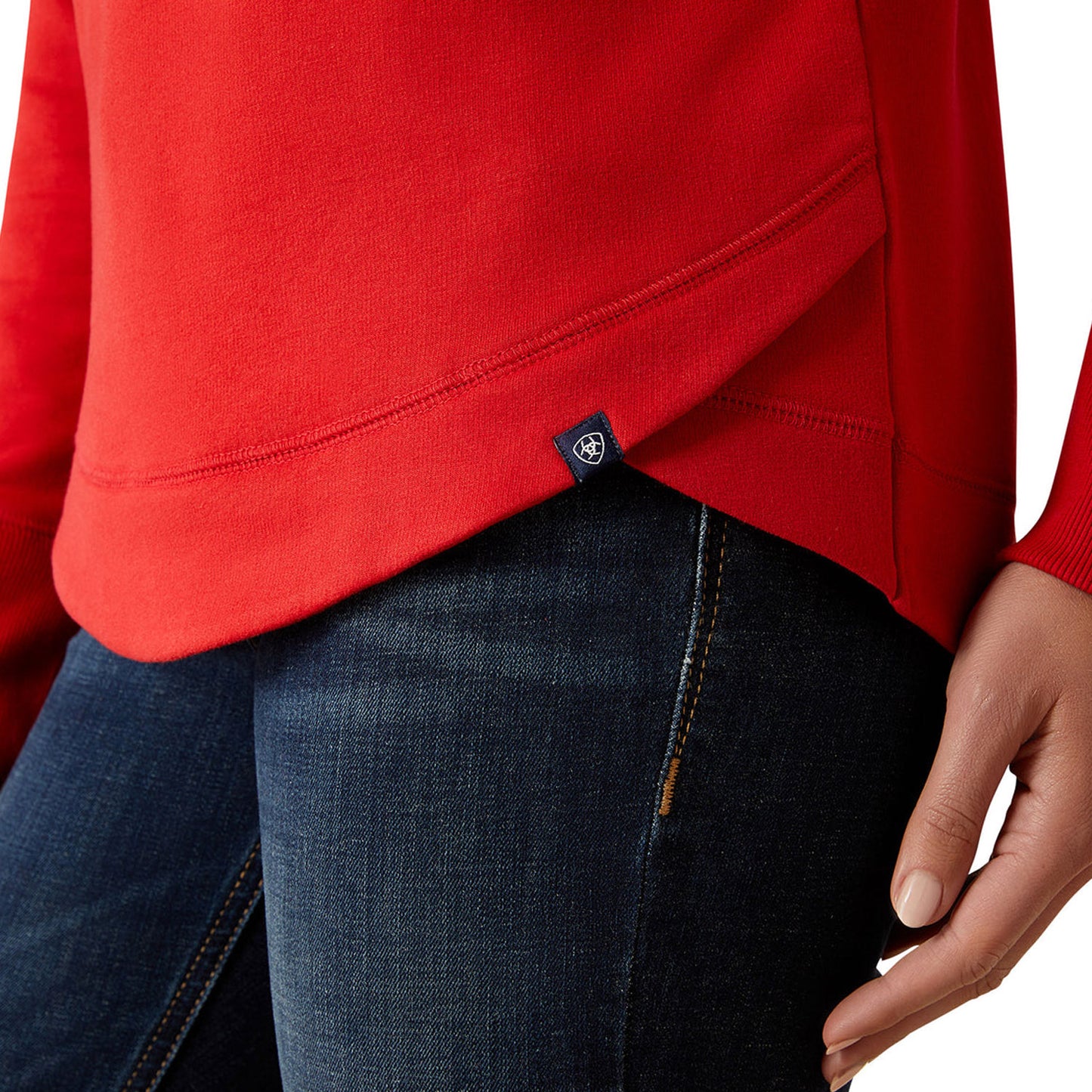 Ariat Women's Benicia Team Sweatshirt - Weg Red Team
