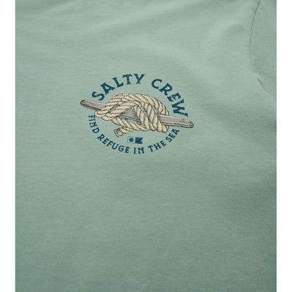 Salty Crew Cleat Knot Premium S/S Tee - Mackerel