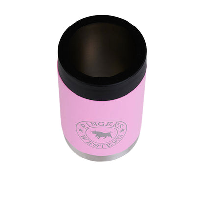 Ringers Western Escape Can Cooler - Pastel Pink