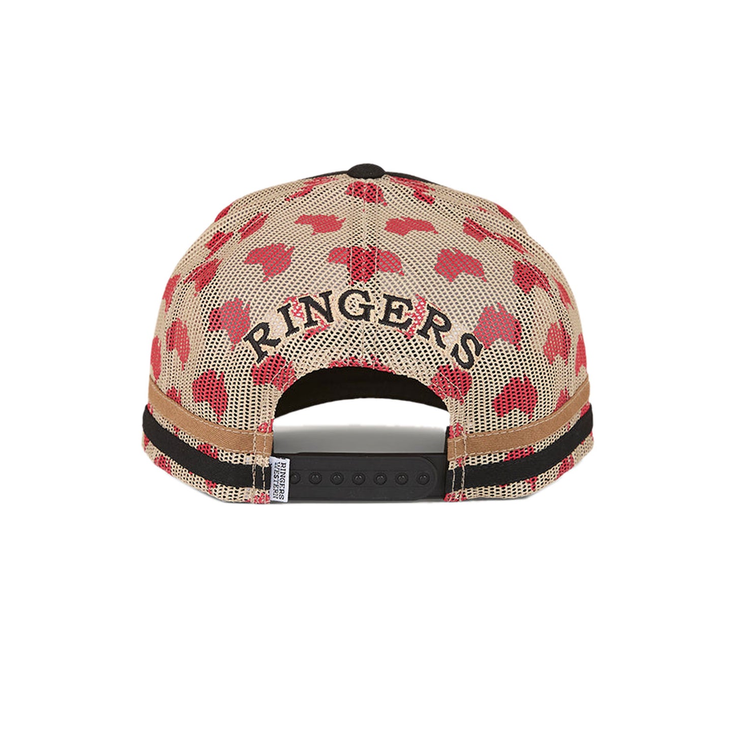 Ringers Western Aussie Rules Deep Fit Trucker Cap - Black