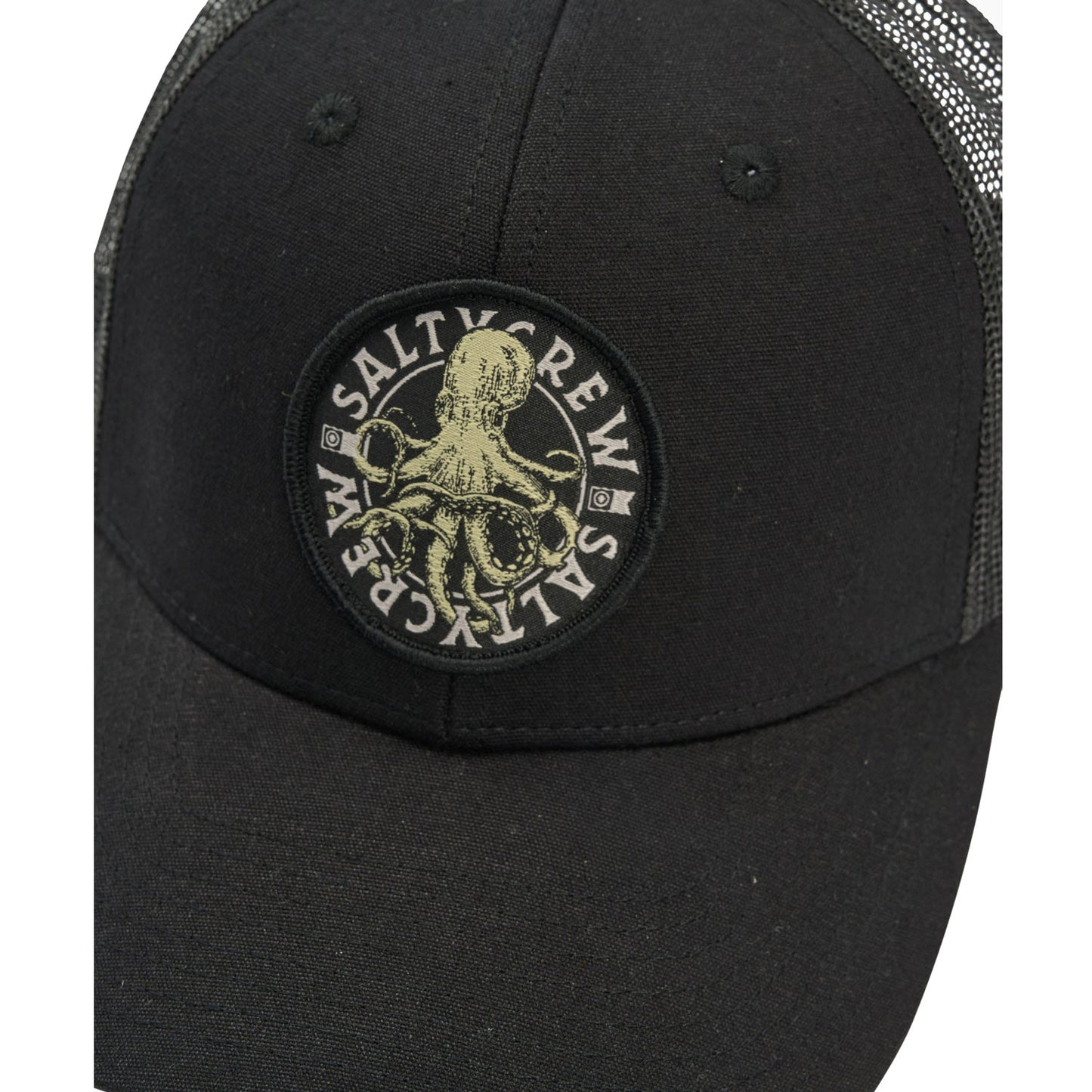 Salty Crew Tentacles Retro Trucker - Black