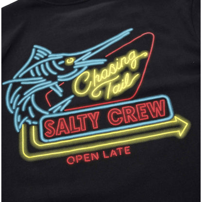Salty Crew Neon Sign Premium S/S Tee - Black