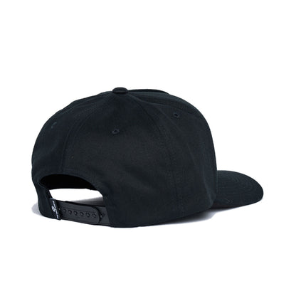 The Mad Hueys H Series Twill Snapback - Black