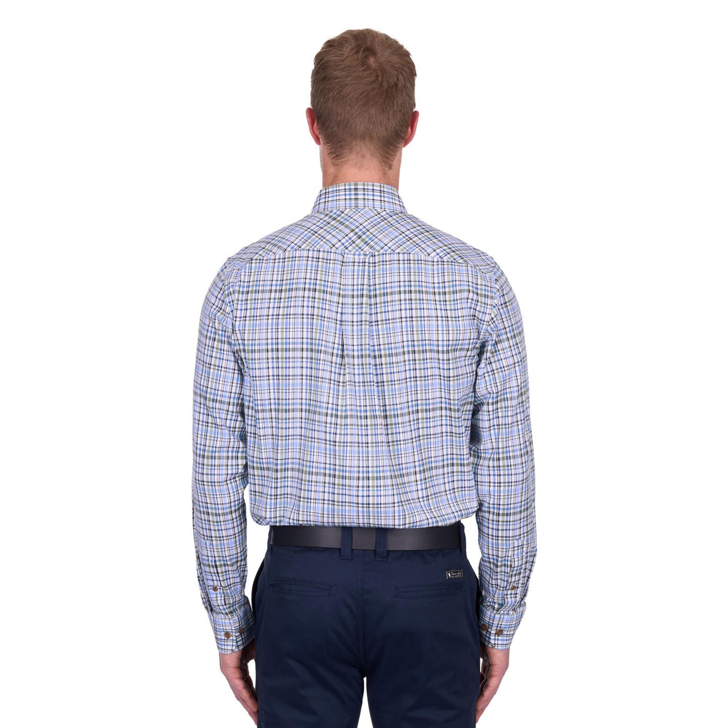 Thomas Cook Men's Eric 2-Pocket L/S Shirt - Blue/Green