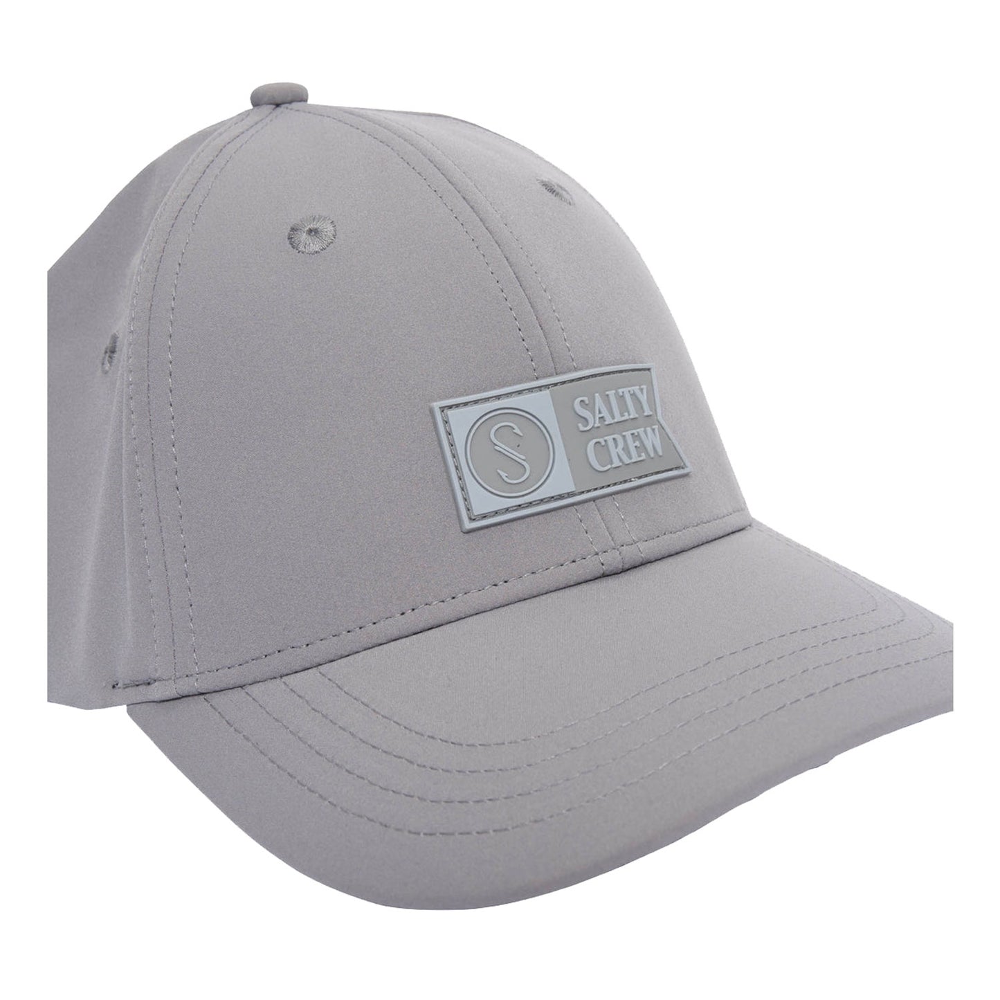 Salty Crew Apex Elastic 6 Panel Cap - Grey