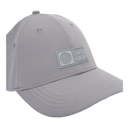 Salty Crew Apex Elastic 6 Panel Cap - Grey