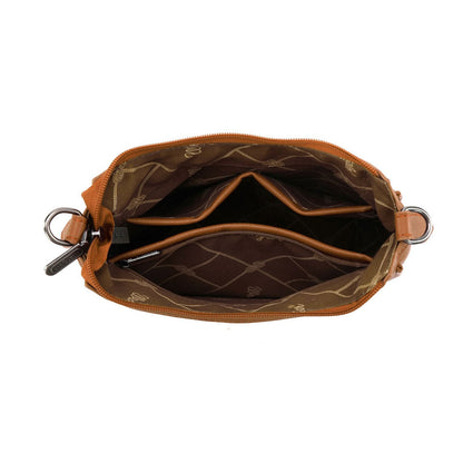 Wrangler Cilia Aztec Crossbody Bag - Tan