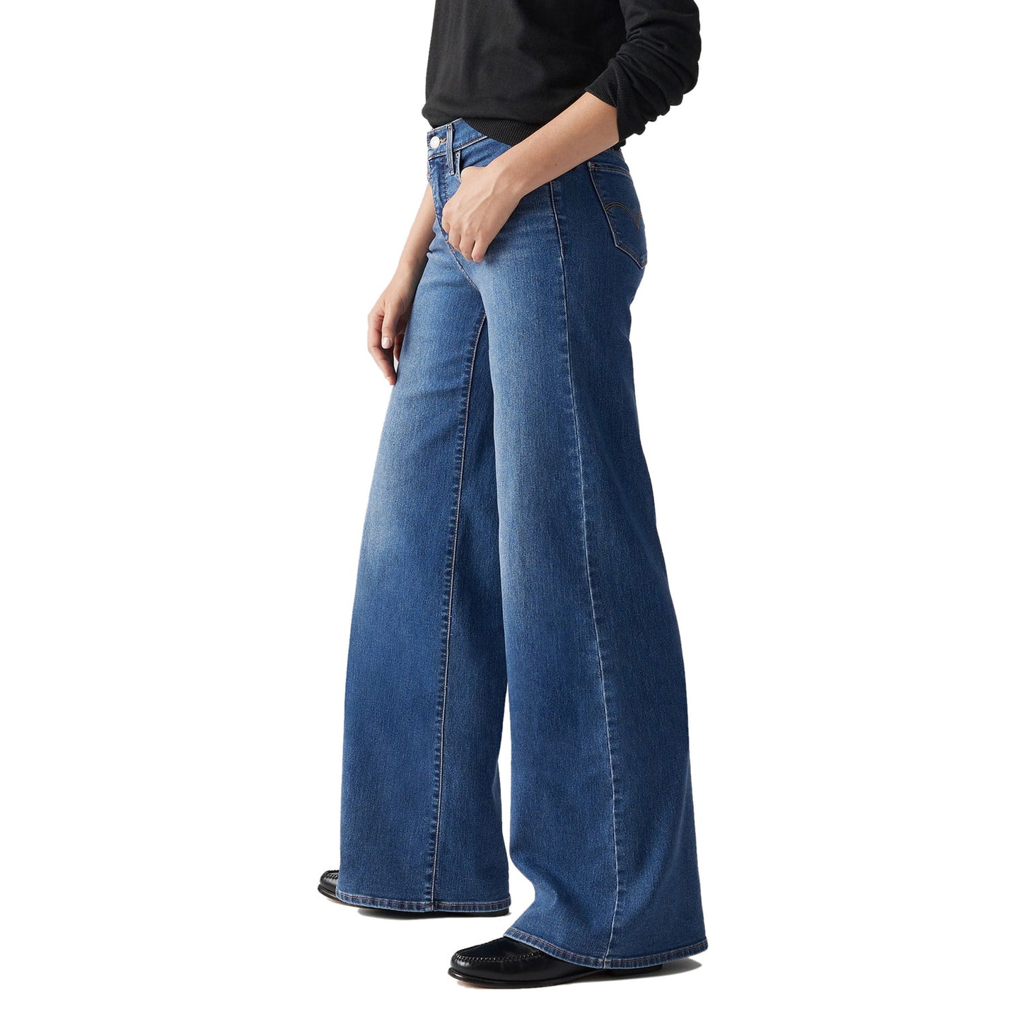 Levi's Women's 318 Shaping Wide Leg Jeans - Clever Girl