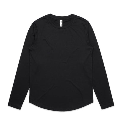 AS Colour Wo's Maple Curve L/S Tee - Black