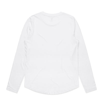 AS Colour Wo's Maple Curve L/S Tee - White