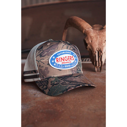 Ringers Western Shooter Deep Fit Trucker Cap - Camo