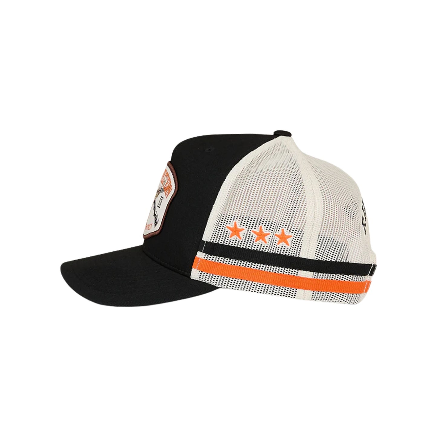 Ringers Western Big Buck Deep Fit Trucker Cap - Black